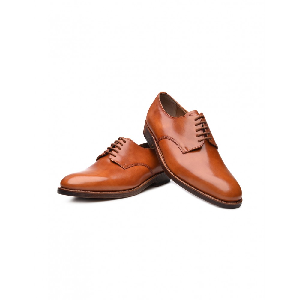 Heinrich Dinkelacker Luzern plain calfleather Toscana Calf cognac ...