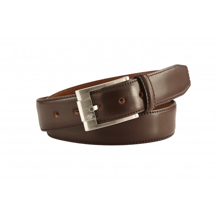 Heinrich Dinkelacker Shell Cordovan belt oxblood 