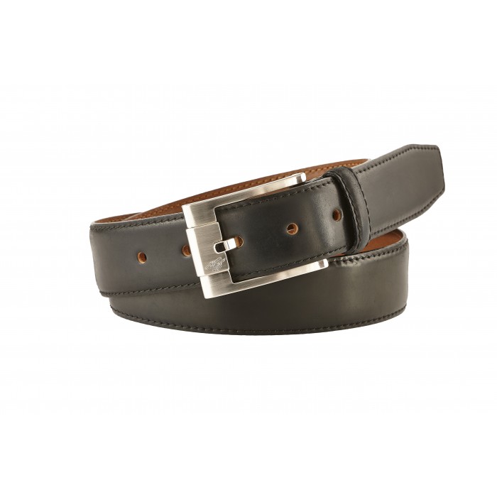 Heinrich Dinkelacker Shell Cordovan belt black