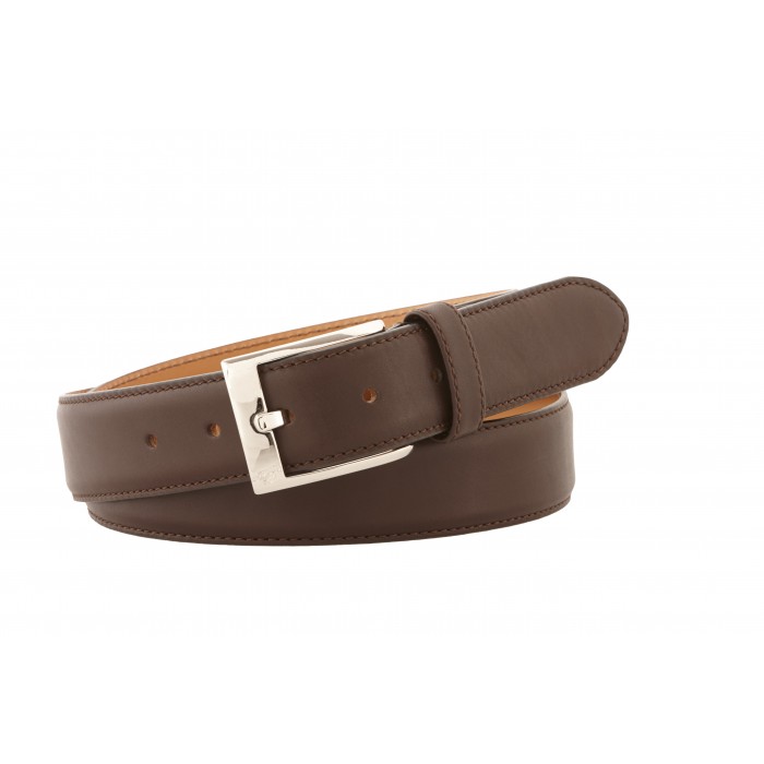 Heinrich Dinkelacker belt softcalf marrone 