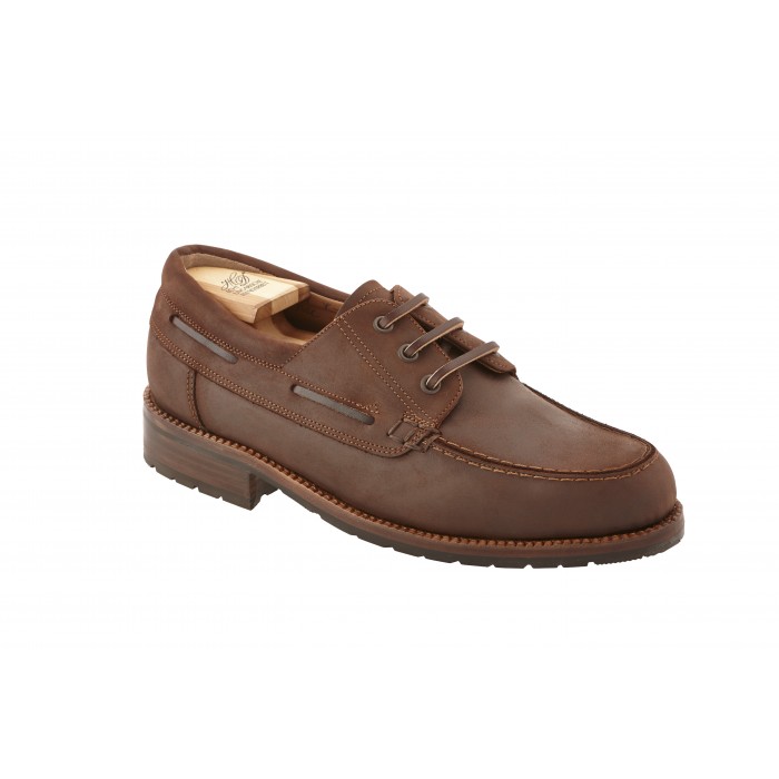 Heinrich Dinkelacker Miami Boat Shoe coffee 