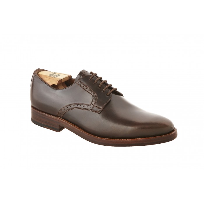 Neue Kollektion Heinrich Dinkelacker Milano glatt Cordovan darkcognac 