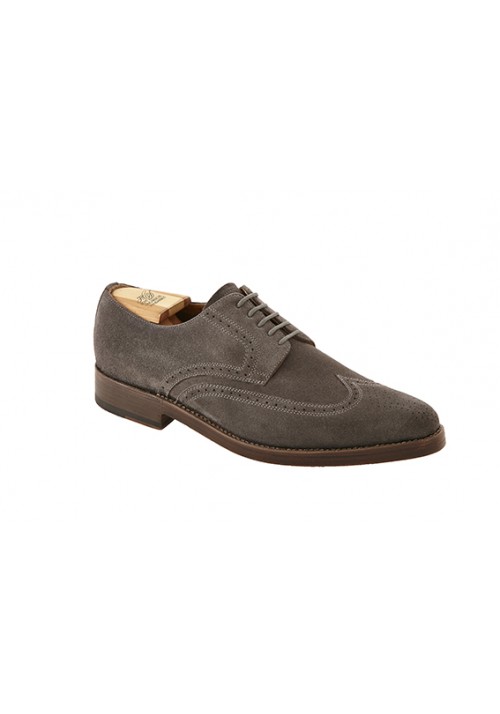 Neue Kollektion Heinrich Dinkelacker Milano Full Brogue grigio 