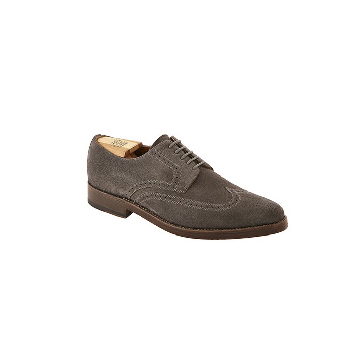 Neue Kollektion Heinrich Dinkelacker Milano Full Brogue grigio 