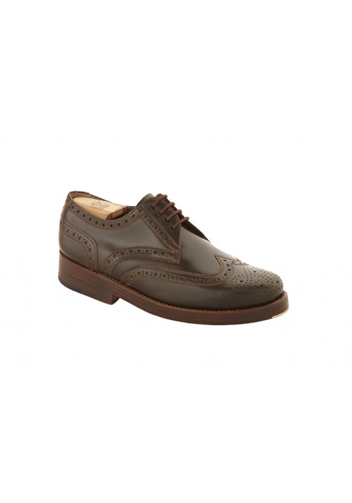 Heinrich Dinkelacker Rio Full Brogue Cordovan dark cognac 