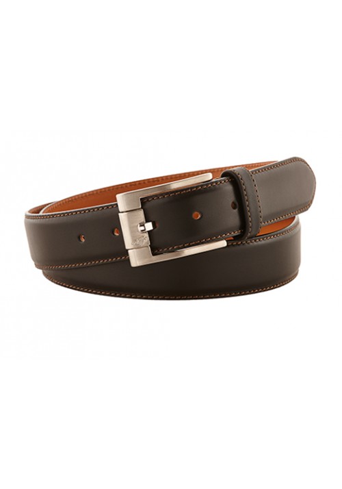 Heinrich Dinkelacker belt softcalf marrone 