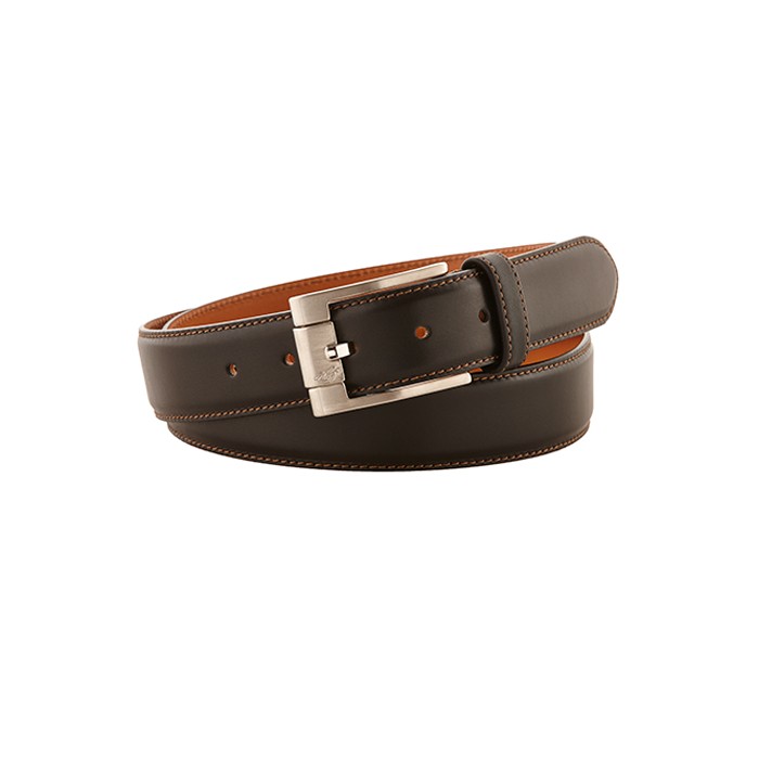 Heinrich Dinkelacker belt softcalf marrone 