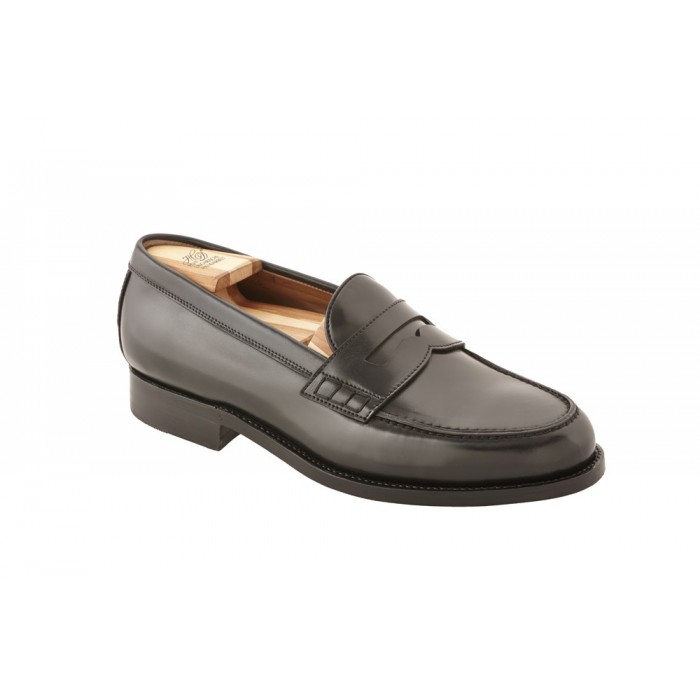 Heinrich Dinkelacker Wien Pennyloafer black