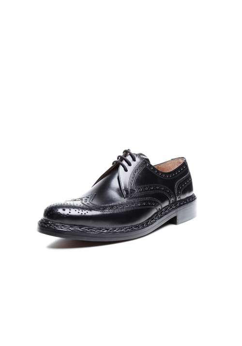 Heinrich Dinkelacker Buda Full Brogue Schwarz