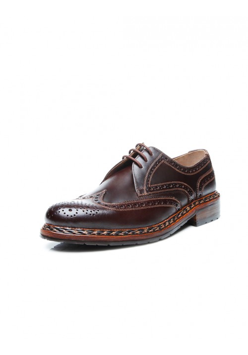 Heinrich Dinkelacker Buda Full Brogue Mocca