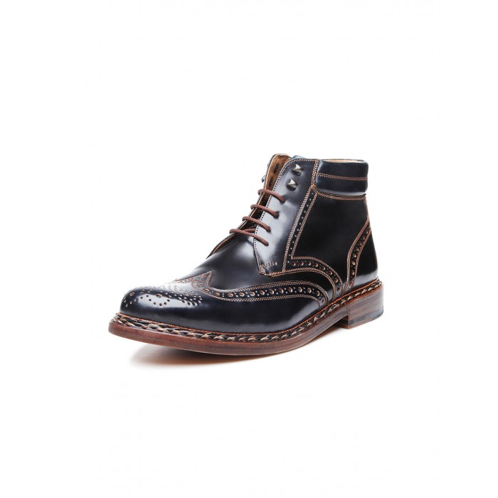 new collection Heinrich Dinkelacker Buda Boot Cordovan black