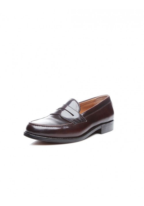 Heinrich Dinkelacker Wien Pennyloafer Cordovan oxblood