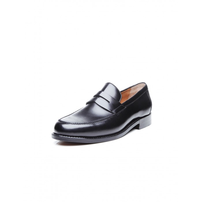 Heinrich Dinkelacker Wien Pennyloafer black