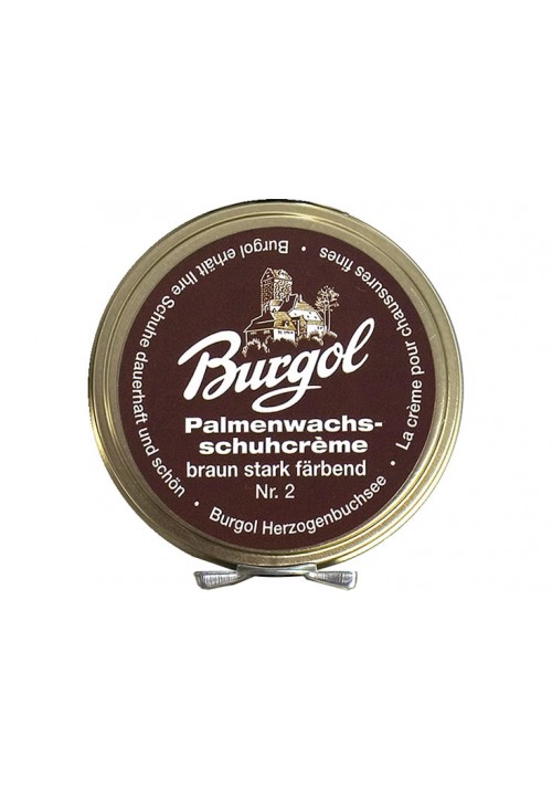 Burgol Palm Wax Shoe Polish brown