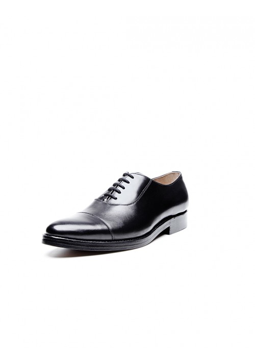 Heinrich Dinkelacker Milano Cap Toe schwarz 