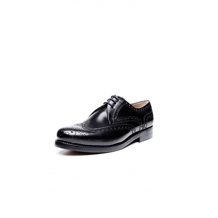 Heinrich Dinkelacker Janosh K Full Brogue schwarz Extraweit