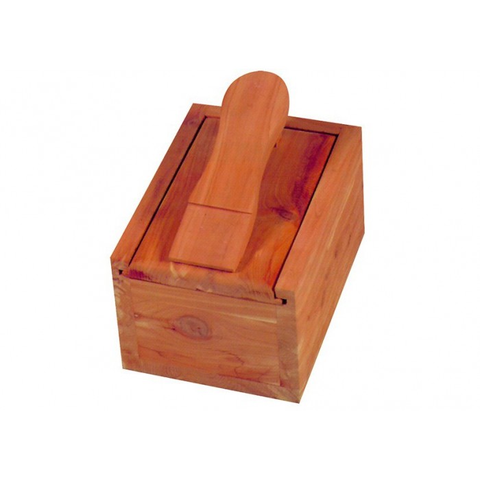 Red Cedar Holz Schuhputz-Kiste 