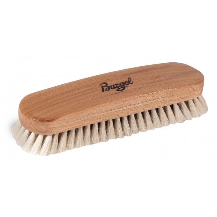 Goat's Hair Shoe Brush white