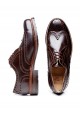 Heinrich Dinkelacker Janosh K Full Brogue dark brown extra wide