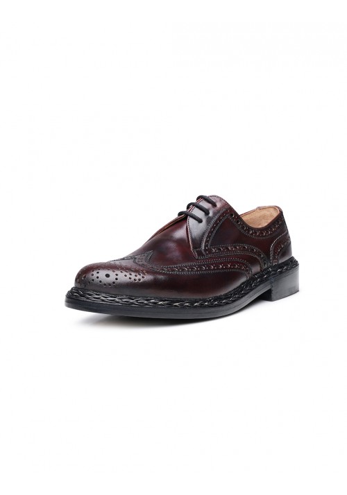 Heinrich Dinkelacker Buda Full Brogue oxblood 