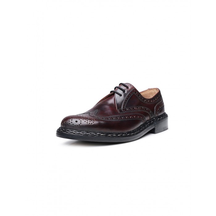 Heinrich Dinkelacker Buda Full Brogue oxblood 