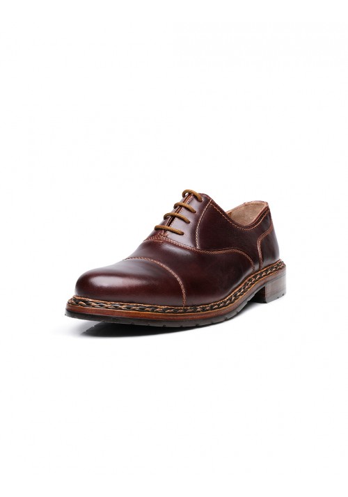 Heinrich Dinkelacker Buda Cap Toe amarate