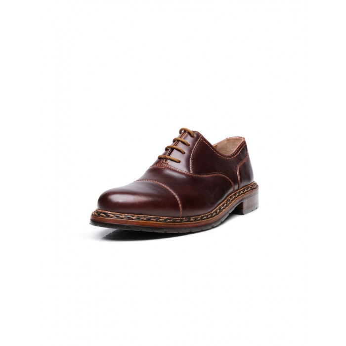 Heinrich Dinkelacker Buda Cap Toe amarate