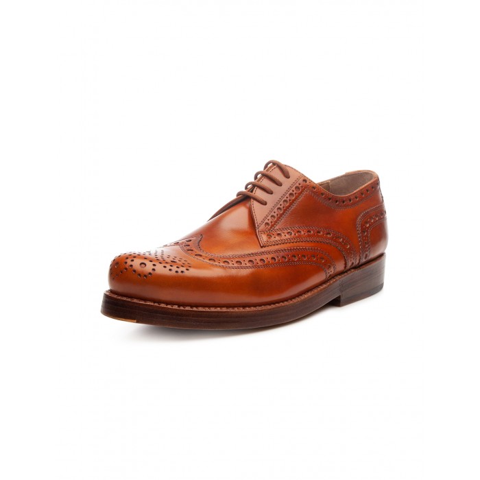 Heinrich Dinkelacker Rio Full Brogue cognac