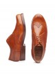 Heinrich Dinkelacker Rio Full Brogue cognac